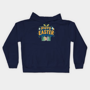 Happy Easter Egg Hunter Kids Hoodie